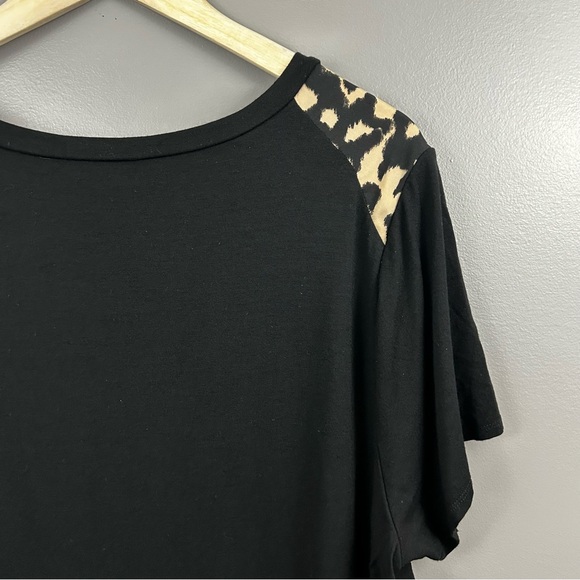 Vince Camuto Animal Print High Low Shirt Size - Picture 9 of 11